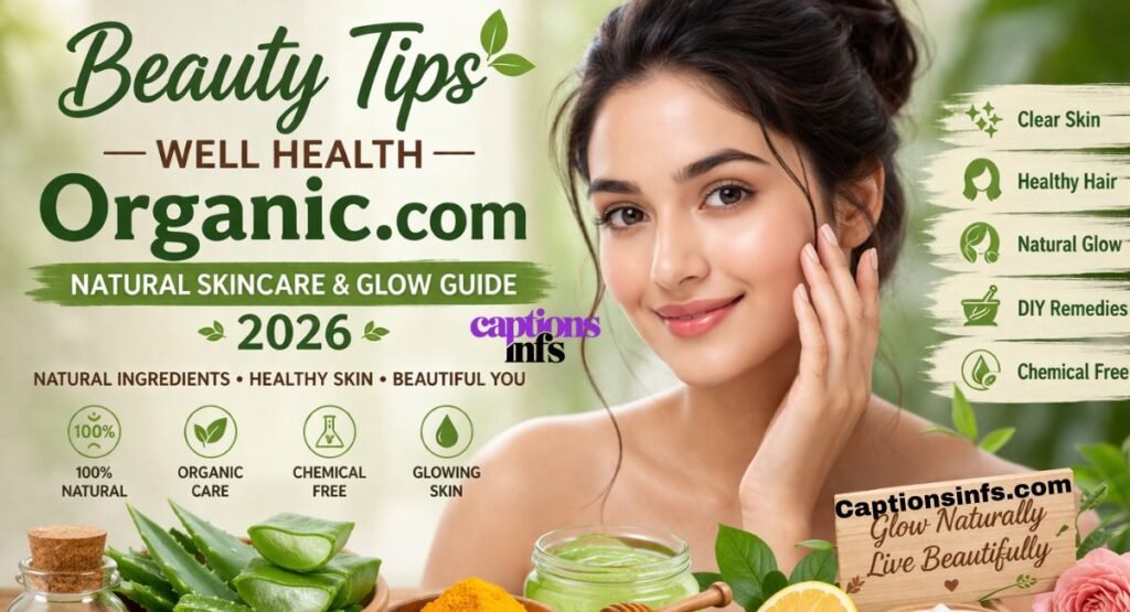 Beauty Tips – Well Health Organic.com | Natural Skincare & Glow Guide 2026